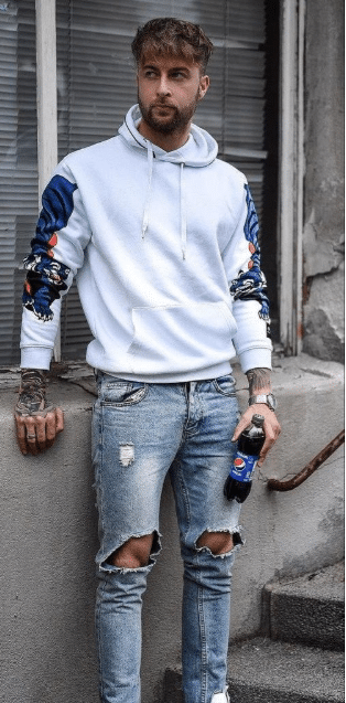 Graphic Hoodie and Skinny Jeans Graphic Hoodie and Skinny Jeans