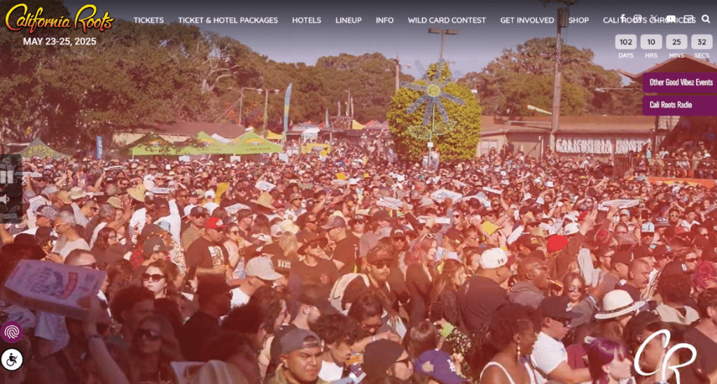 Cali Roots Music and Arts Festival 2025 Cali Roots Music and Arts Festival 2025