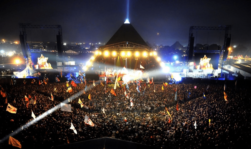 The Pyramid Stage - Glastonbury Festival 2025 The Pyramid Stage - Glastonbury Festival 2025