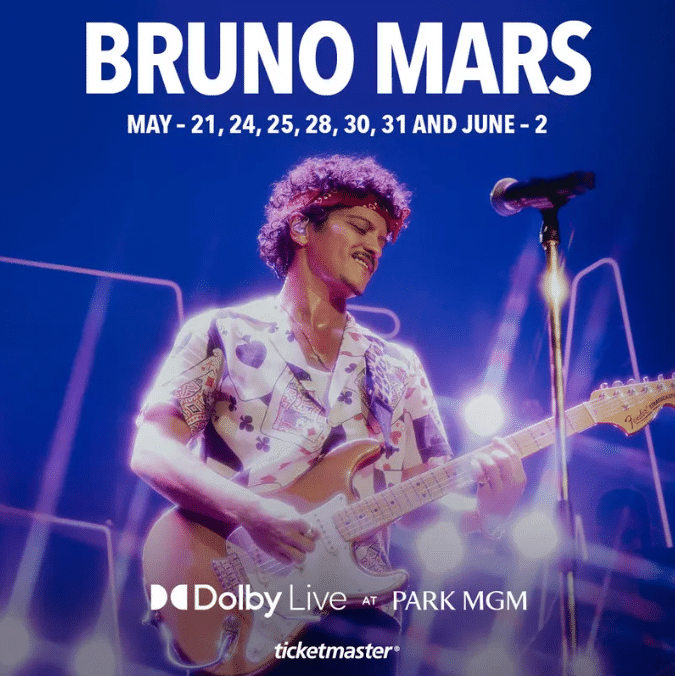 Bruno Mars Show Dates - Full 2025 Schedule Bruno Mars Show Dates - Full 2025 Schedule