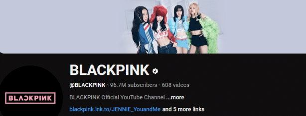 BLACKPINK YouTube records BLACKPINK YouTube records
